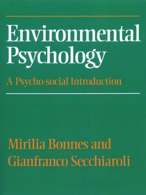 cover image of Environmental Psychology
